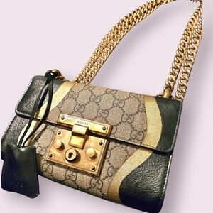 Gucci Black and Gold Women's Bag